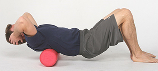 foam roll upper back