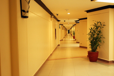 hotel hallway