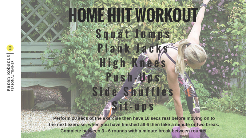 example of a HITT workout