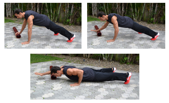 Roselli rolling arm on a ViPR